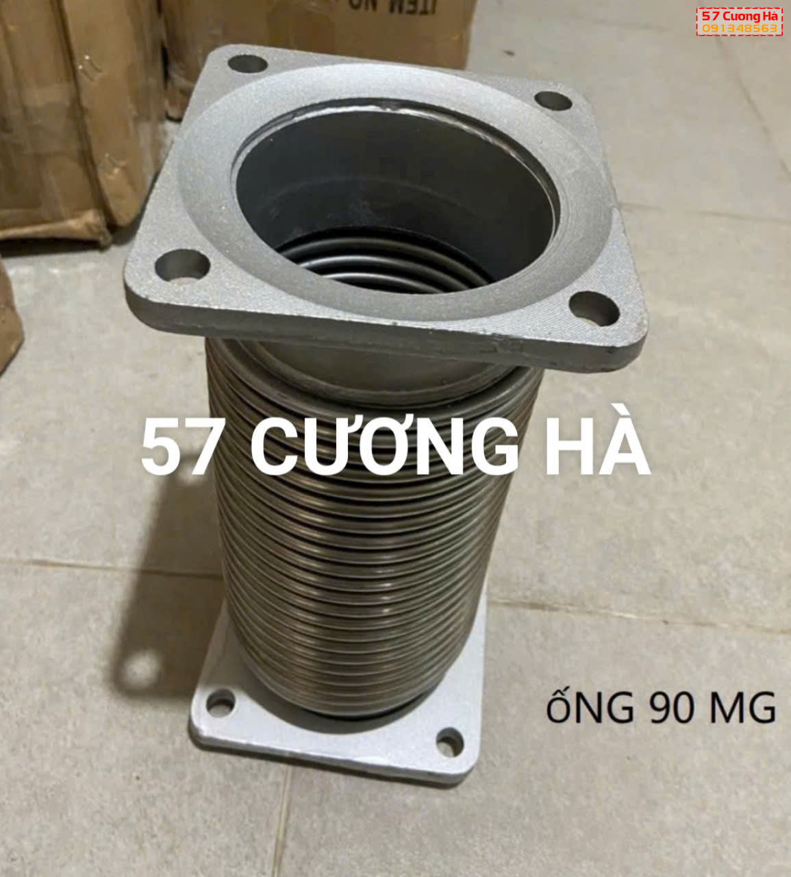 Ống xả 4 lỗ phi 90